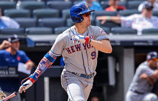 Mets OF Brandon Nimmo sits out against Nationals after fainting in hotel room and cutting forehead