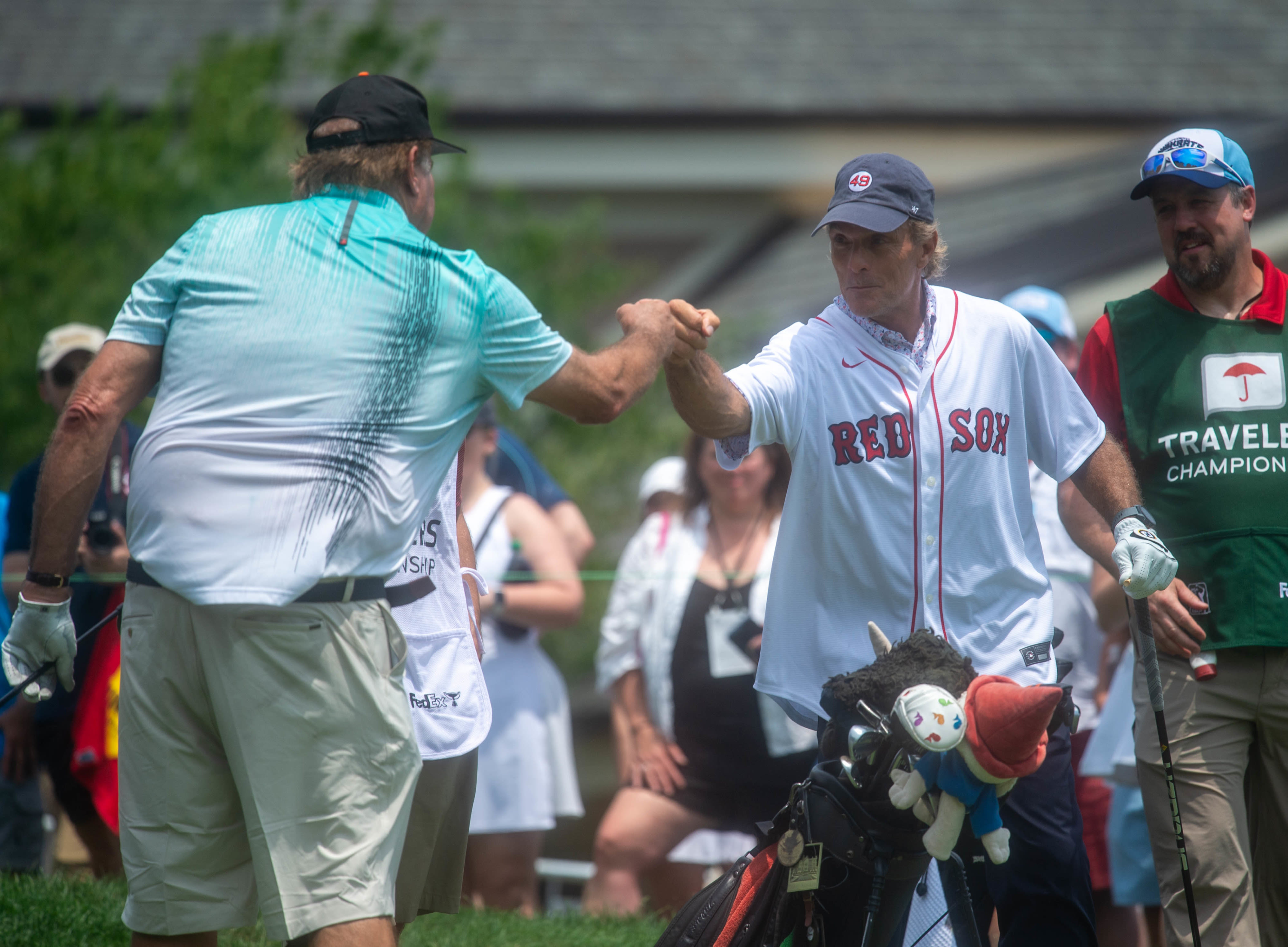 Notes from Travelers Pro-Am: Donny Marshall says UConn more dominant than Celtics; Wakefield honored