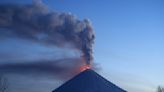 Eruption of Eurasia's tallest active volcano sends ash columns above a Russian peninsula