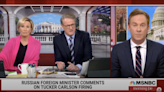 ‘Morning Joe’ Baffled by Russian Foreign Minister’s Backing of Tucker Carlson: ‘Could Not Have Had a Better’ Propagandist (Video)