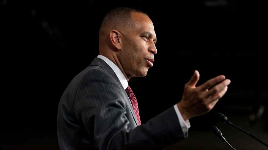 Jeffries slams House GOP’s government funding plan: ‘Unserious and unacceptable’