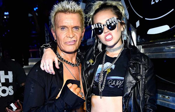 What Billy Idol Learned (and Loved) About Miley Cyrus Working on Her Song 'Night Crawling' (Exclusive)