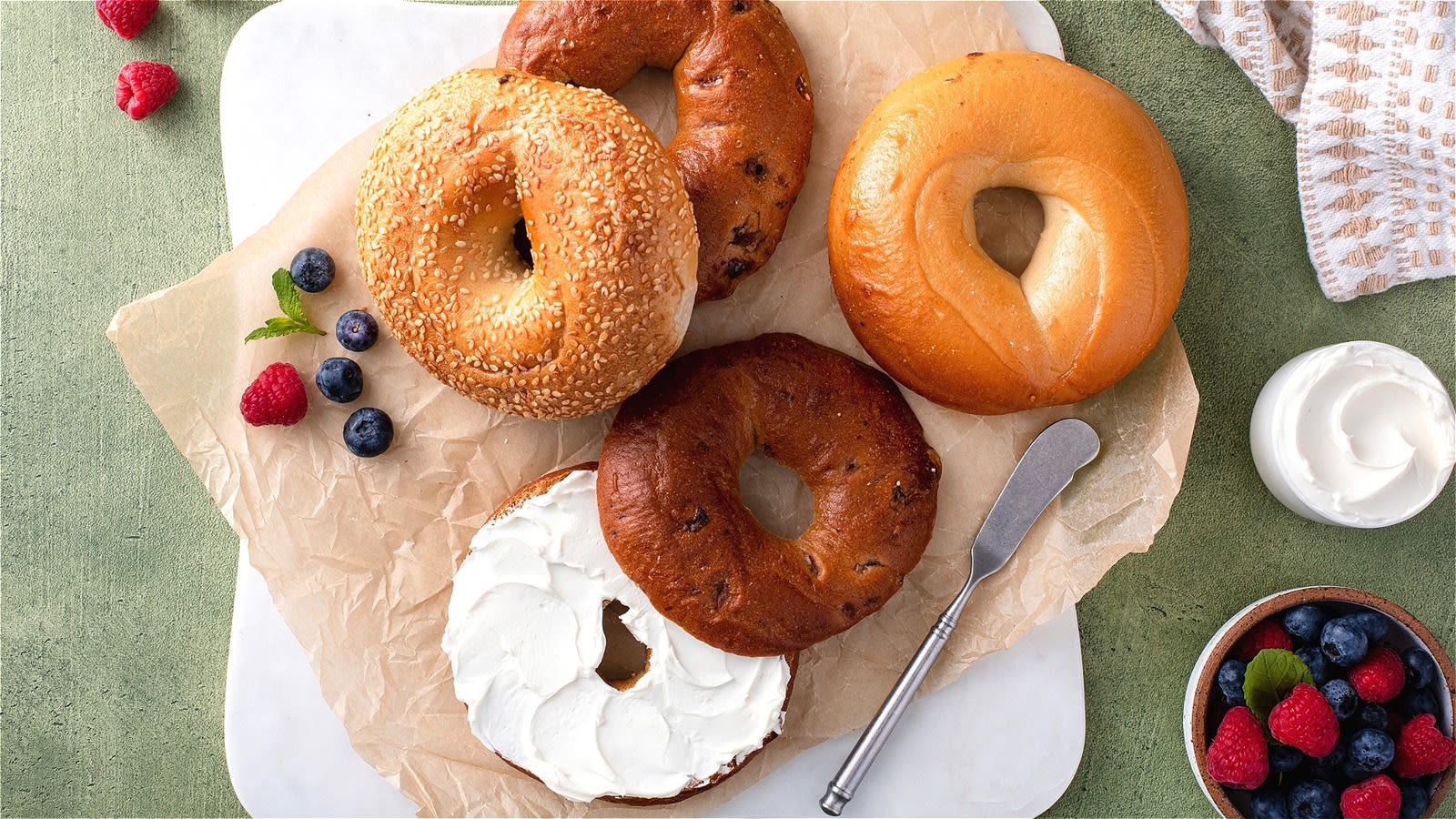 The Air Fryer Technique For An Unforgettable Bagel And Cream Cheese