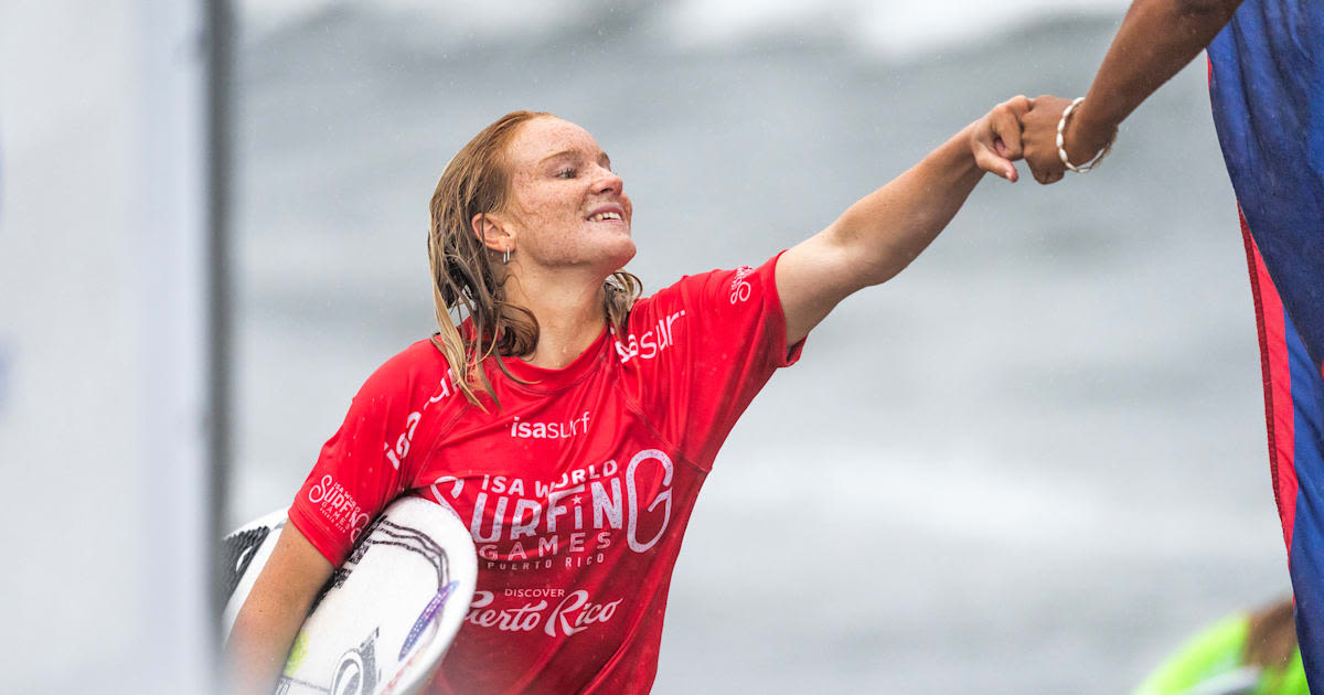 U.S. surfer Caity Simmers: Balancing creativity and competitive spirit to create my own path