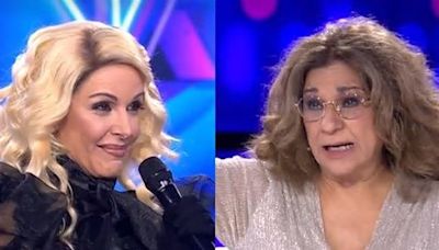 Raquel Sánchez Silva le para los pies a Lolita por mofarse del 'Zorra' de Nebulossa en 'Tu cara me suena'