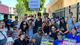 The S.W.A.T. Team, Including Two Alumni, Stays Liquid on Hollywood Picket Line — See Photos