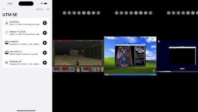 蘋果批准第一款PC模擬器UTM SE於App Store上架，對應iOS、iPadOS與visionOS裝置使用