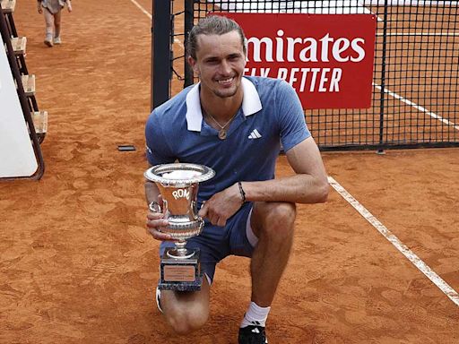 Alexander Zverev vuelve al Top 4 de la ATP tras conquistar Roma