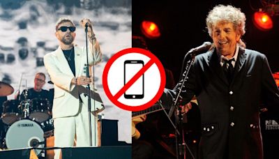 Damon Albarn vs Bob Dylan: Should phones be banned at gigs?