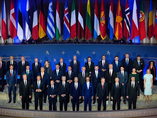 Watch: Nato world leaders arrive for Washington DC summit