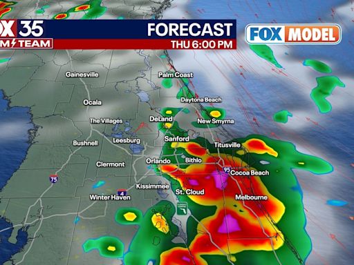 Orlando weather: Heat, scattered downpours expected Wednesday afternoon in Central Florida