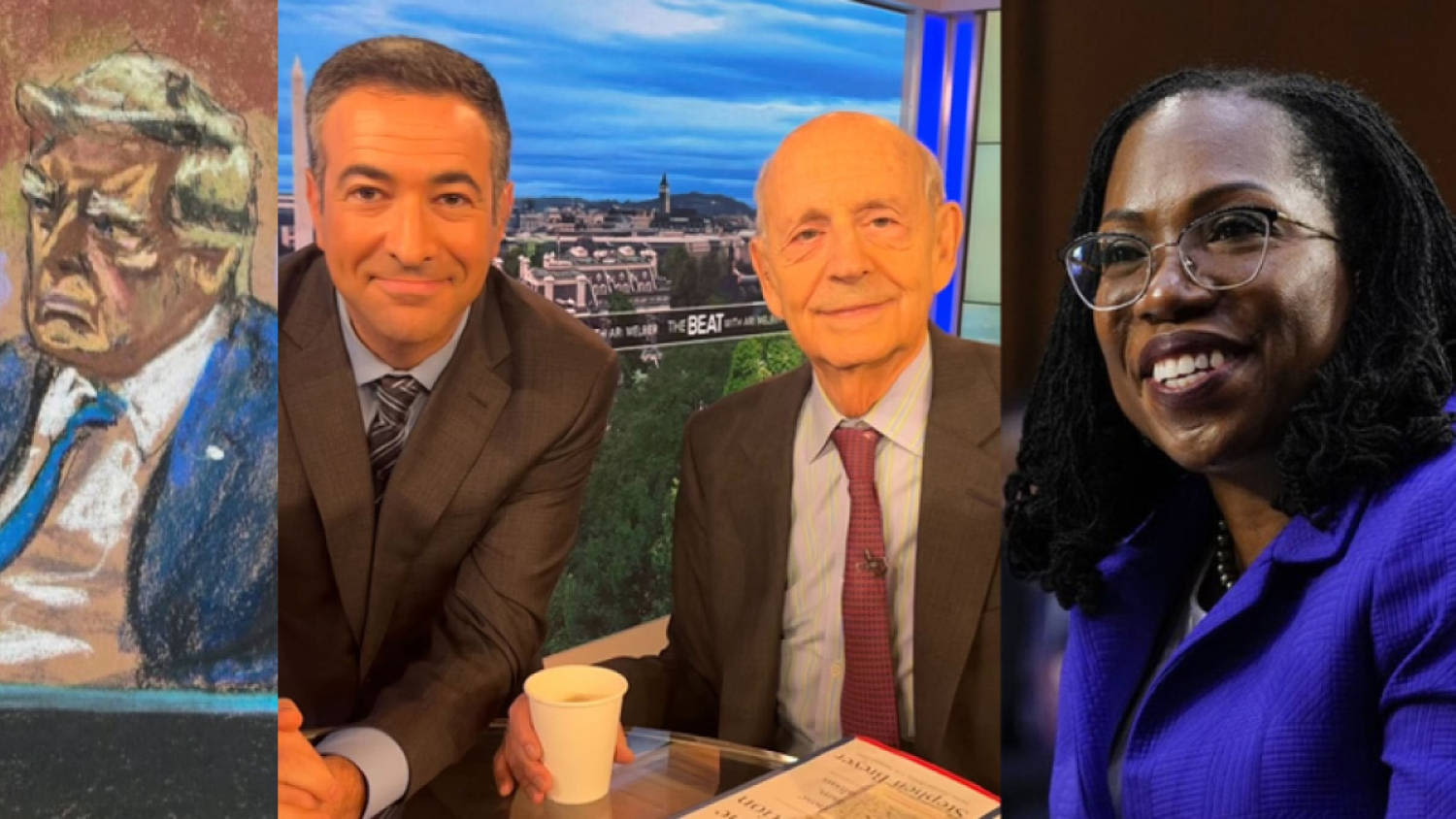 Trump hits judges at criminal trial as jail looms: Ari Melber x SCOTUS Justice Breyer