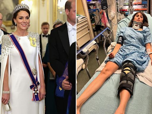 Kate Middleton portrait enrages public, Nina Dobrev hospitalized after bike accident