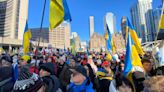 Thousands rally in Toronto to show support for Ukraine on 2nd anniversary of Russian invasion