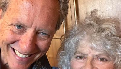 Richard E Grant visits Ed Fringe to see Miriam Margolyes