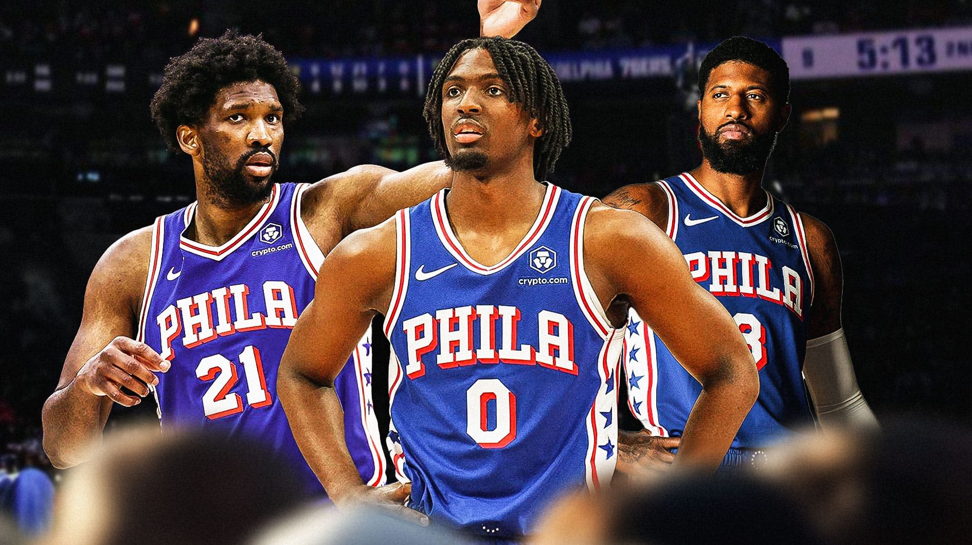 Tyrese Maxey Teases Paul George Of Joel Embiid Possibilities After 76ers Move