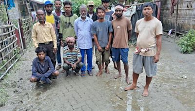 Assam flood: Stranded people rescued by IAF chopper