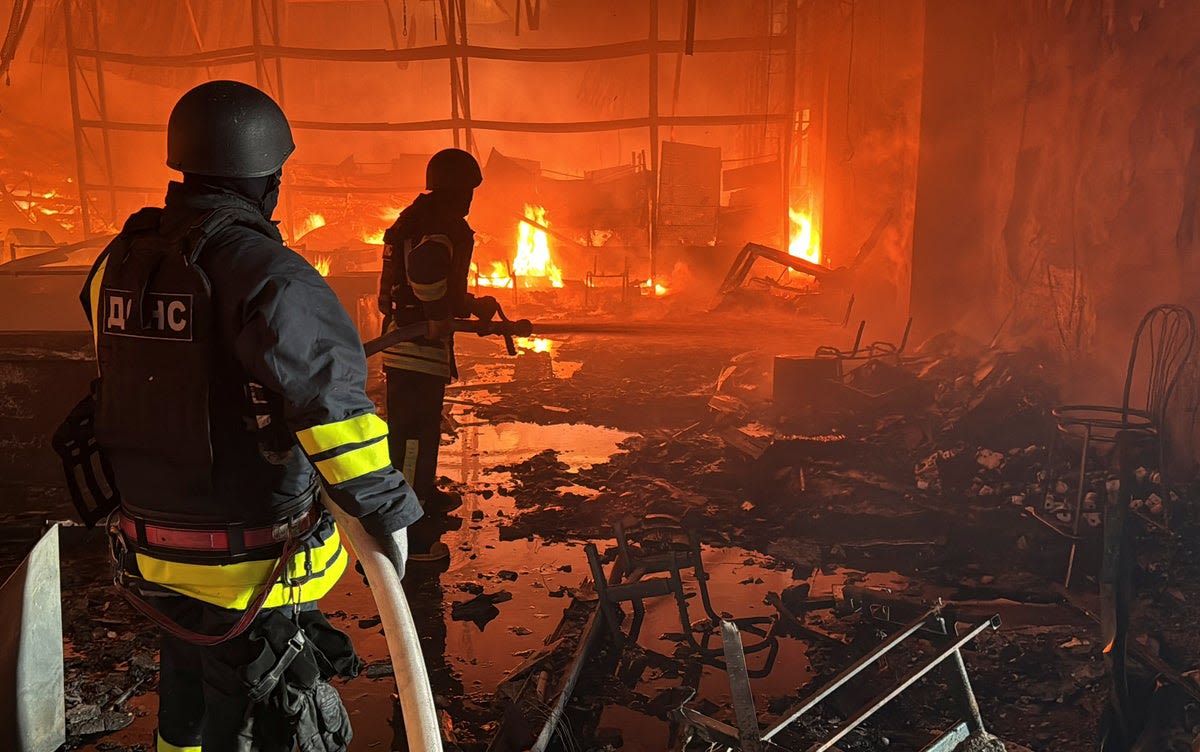 Ukraine-Russia news – live: Kharkiv DIY store death toll rises to 16 after Moscow strike