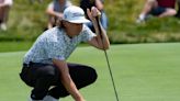 Teenage amateur golfer Rachel Lee tied for the lead in the Australian Open women's field