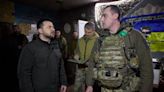 Zelensky visits front-line troops in Kupiansk sector