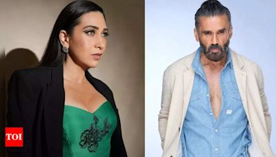 Karisma Kapoor almost copied Suniel Shetty's dialogue from ‘Dhadkan’ in her film 'Mere Jeevan Saathi'? | - Times of India