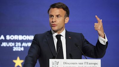 "Nuestra Europa puede morir": dura advertencia de Macron en la Universidad de la Sorbonne