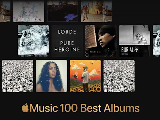 Apple Music reveals its list of the top 10 albums of all time