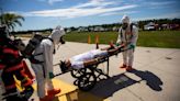 First reponders from 46 agencies take part in mass casualty training excersize at JetBlue Park