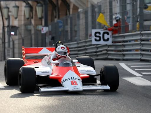 Autos ganadores de distintas épocas de la F1 presentes en Mónaco