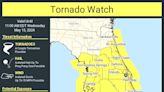 Daytona Beach, Palm Coast under tornado watch as strong storms move through. See radar