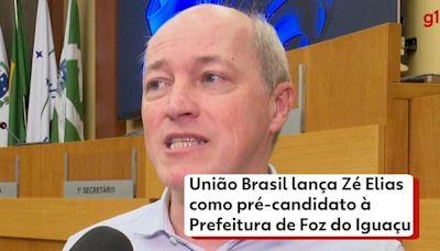 União Brasil oficializa Zé Elias como candidato à Prefeitura de Foz do Iguaçu