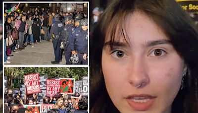 Columbia students who rushed to join NYU rally admit they have no idea what it’s about: ‘Why are we protesting?’