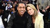 Amy Robach and T.J. Holmes Cuddle Courtside at New York Knicks vs. Boston Celtics Game