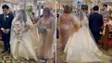 Bride Walks Through Ankle-Deep Water in Flooded Church Wedding After Philippines Hit by Typhoons