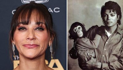 'Traumatic': Rashida Jones Reveals Michael Jackson's Chimpanzee Bubbles Bit Her After She 'Antagonized' the Animal as a Kid