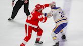 Detroit Red Wings hold on after hot start for critical win over Buffalo Sabres, 3-1