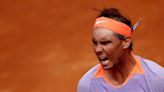 Rafael Nadal lucha para superar el debut en el Masters 1000 de Roma - La Tercera