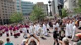 PHOTOS: Massive Eucharistic procession through downtown Indianapolis