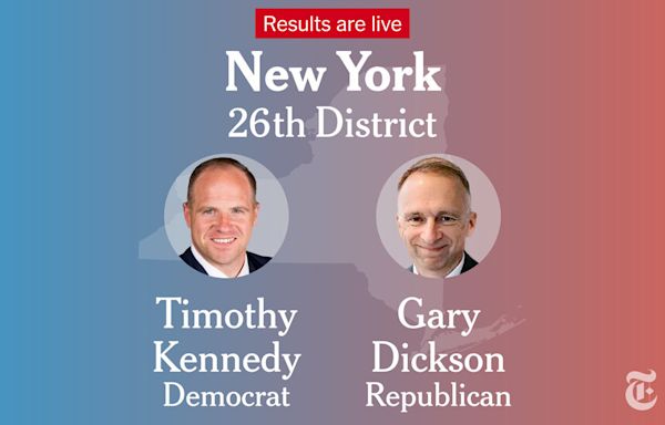 New York 26th Congressional District Special Election Results