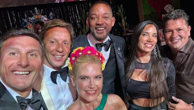 El glamour de Valeria Mazza en Marbella: fue la conductora de una gala de estrellas, se sacó una selfie con Will Smith y cantó con Carlos Vives