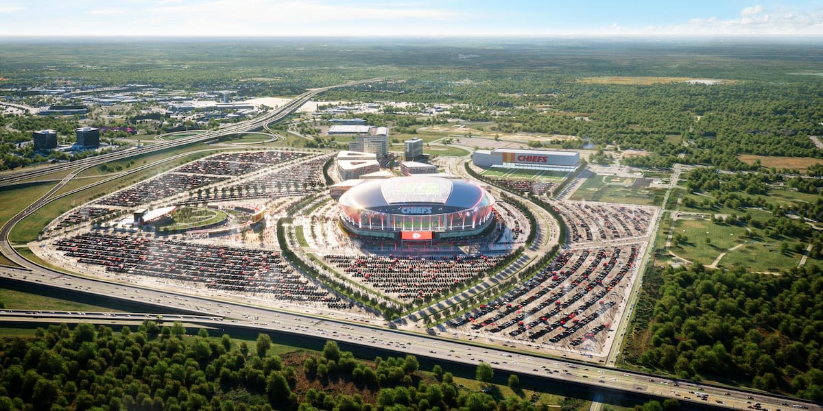 Stadium developer shares renderings hoping to bring Chiefs to KCK