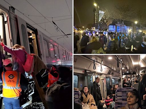 Lack of toilets on Elizabeth Line blamed for passengers forcing doors open on stranded train