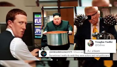 Bizarre AI Version Of The Office Featuring Donald Trump, Mark Zuckerberg, Putin And Other Goes Viral: Watch