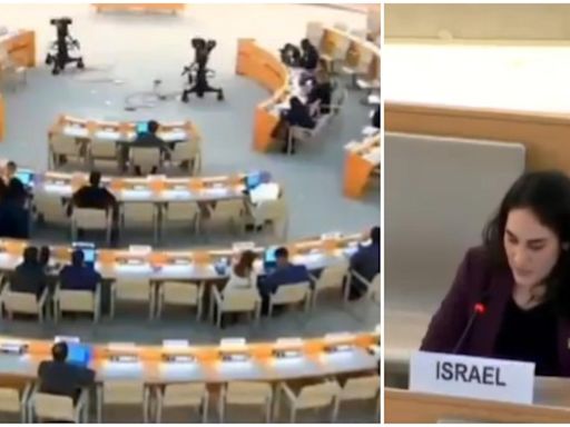 以色列代表國際會議發言很尷尬 多國代表「用腳投票」離席抗議