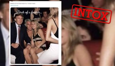 Trump en compagnie de Jeffrey Epstein ? Voici des astuces pour repérer une photo générée par IA