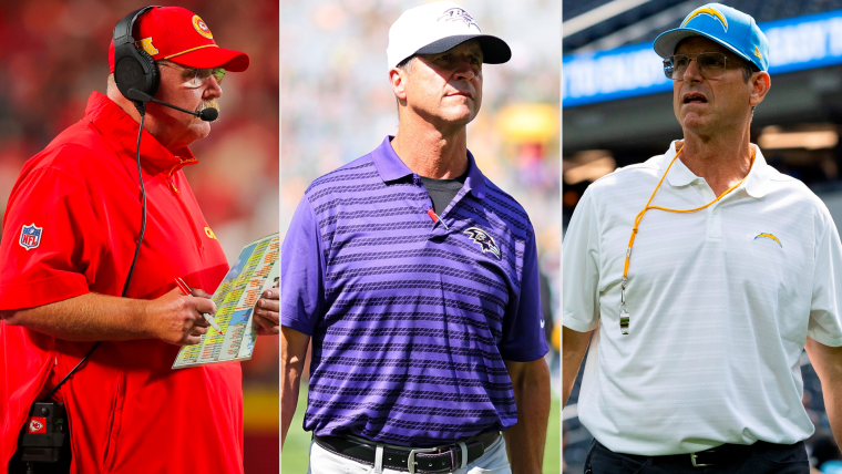 Ranking NFL's best head coaches for 2024 season: Andy Reid, John Harbaugh, Jim Harbaugh high on list | Sporting News United Kingdom