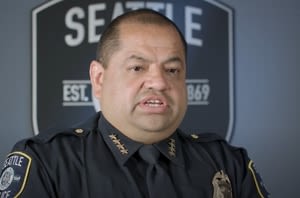 Former Seattle police chief Adrian Diaz comes out as gay