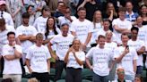 Henry Searle’s Barmy Army among those celebrating teenager’s Wimbledon victory