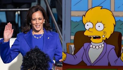 Los Simpson ya predijeron la carrera a la presidencia de Kamala Harris hace 24 años