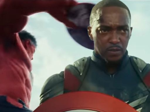 Anthony Mackie Takes Shield, Faces Red Hulk in Captain America: Brave New World Trailer